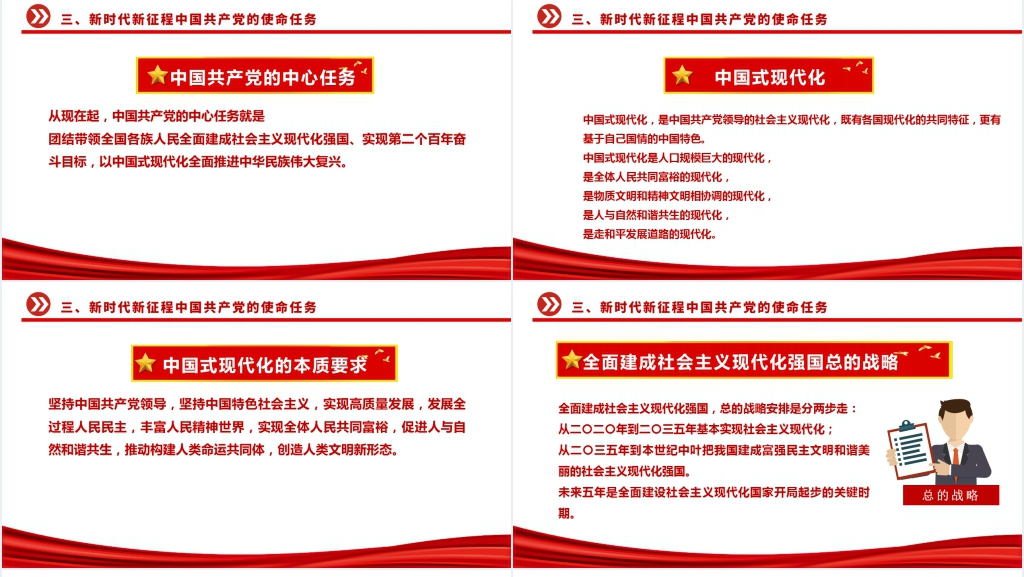 第二十次全国代表大会二十大报告PPT党课 第二十次全国代表大会二十大报告PPT党课