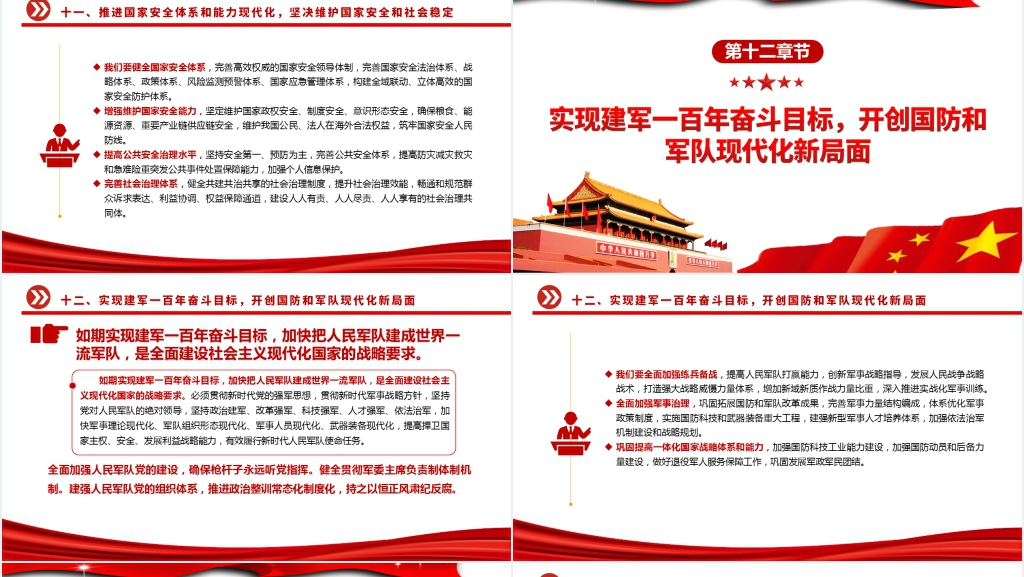 学习党的二十大报告PPT党课 学习党的二十大报告PPT党课