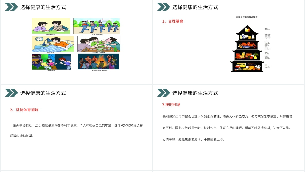 人教版初中生物八年级初二下册《选择健康的生活方式》PPT课件 人教版初中生物八年级初二下册《选择健康的生活方式》PPT课件