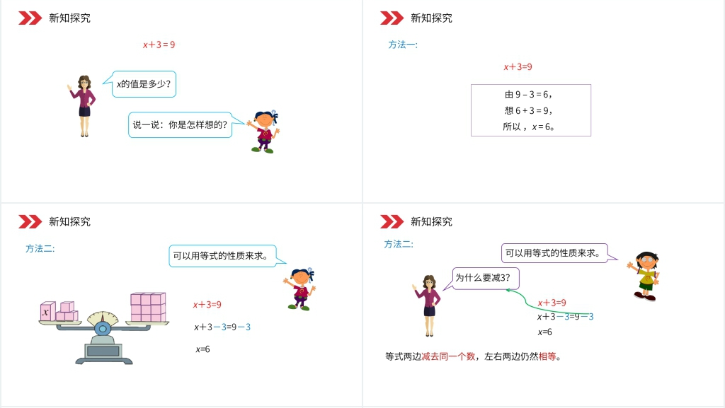 人教版小学数学五年级上册《方程的解》PPT课件