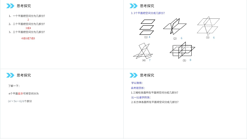 人教版高中数学必修二《平面与平面之间的位置关系》讲课PPT课件 人教版高中数学必修二《平面与平面之间的位置关系》讲课PPT课件