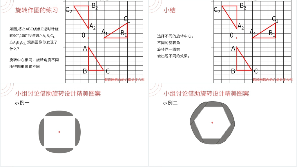 九年级初三数学上册《图形的旋转》(第23.1.2第二课时)PPT课件 九年级初三数学上册《图形的旋转》(第23.1.2第二课时)PPT课件