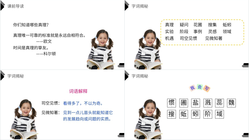 人教版六年级语文下册《真理诞生于一百个问号之后》教案PPT课件 人教版六年级语文下册《真理诞生于一百个问号之后》教案PPT课件