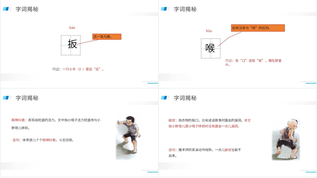 人教版五年级下册语文《人物描写一组》教学教案PPT课件