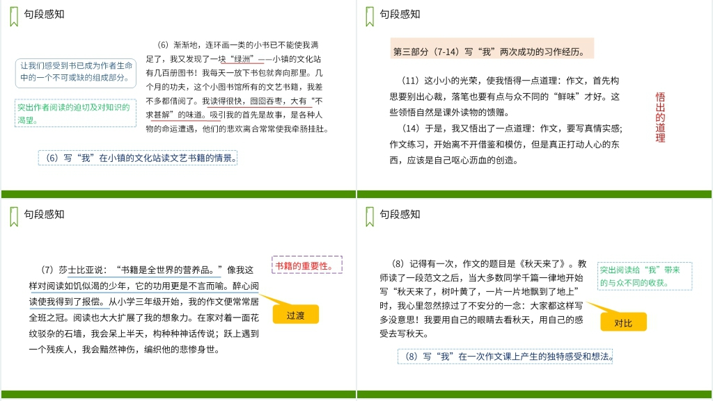 人教版五年级上册语文《长生果》课文PPT课件