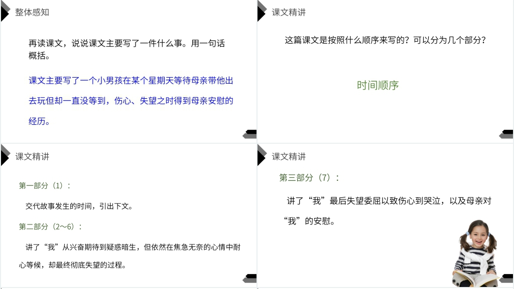 人教版六年级语文下册《那个星期天》课文讲解PPT课件 人教版六年级语文下册《那个星期天》课文讲解PPT课件