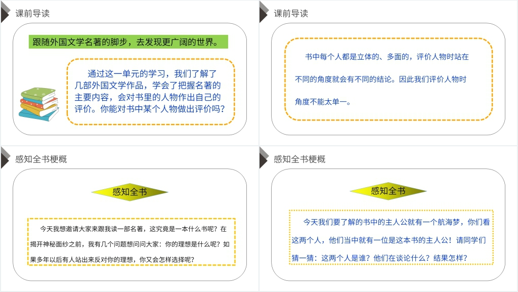 人教版六年级语文下册《快乐读书吧:漫步世界名著花园》PPT课件 人教版六年级语文下册《快乐读书吧:漫步世界名著花园》PPT课件