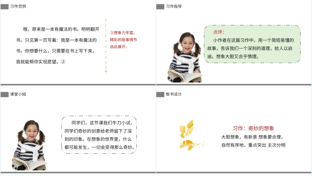 小学三年级语文下册第五单元《奇妙的想象》教案PPT课件