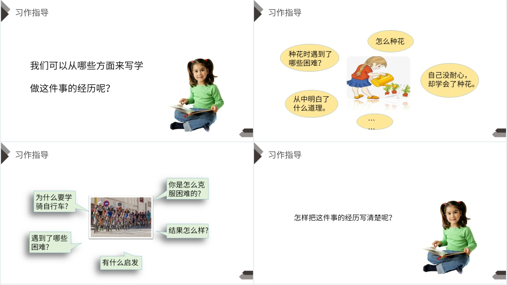 人教版四年级语文下册《习作我学会了XX》教学PPT课件 人教版四年级语文下册《习作我学会了XX》教学PPT课件