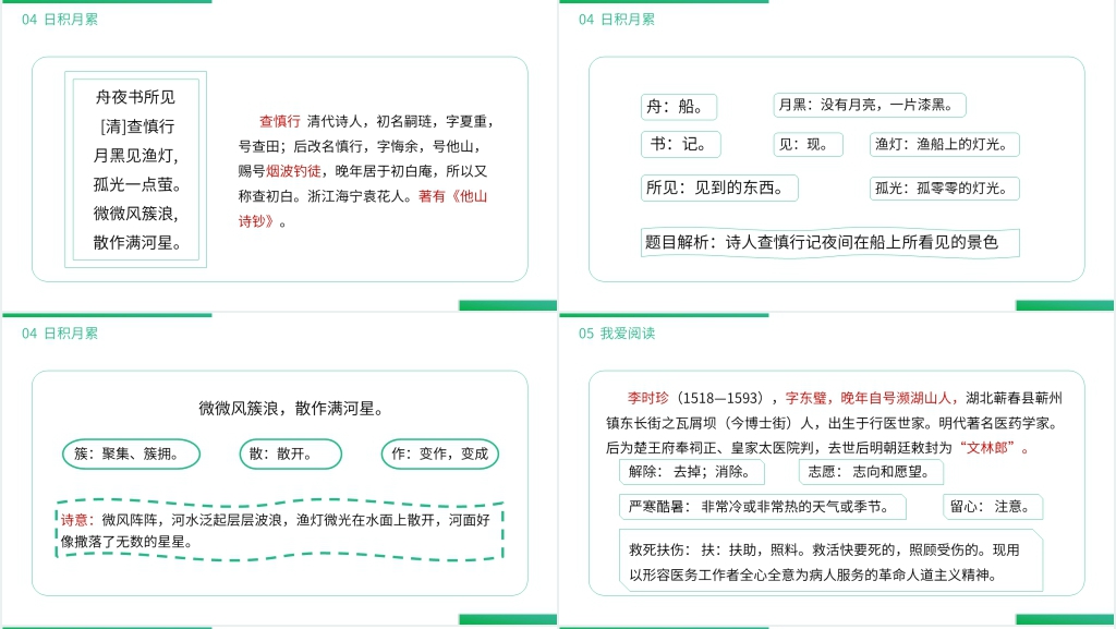 小学二年级语文下册《语文园地（八）》PPT课件