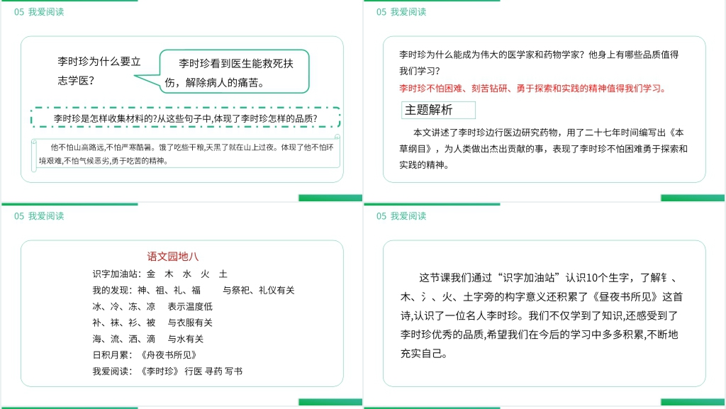 小学二年级语文下册《语文园地（八）》PPT课件