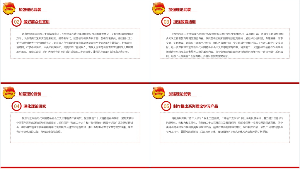 共青团成立100周年二十大专题党课PPT课件 共青团成立100周年二十大专题党课PPT课件