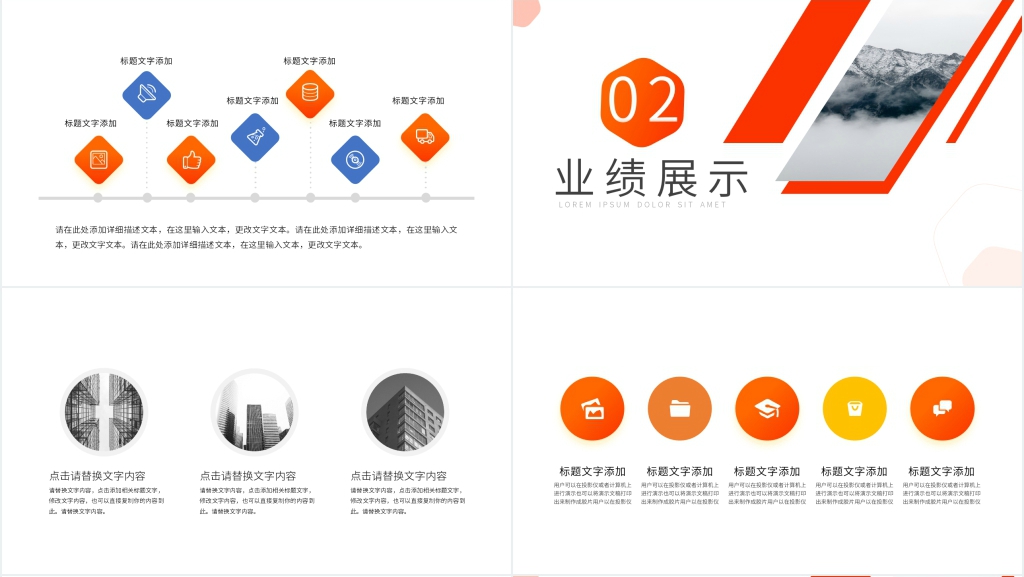 经营业绩分析会PPT模板