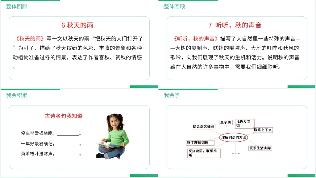 人教版三年级语文上册《语文园地(二)》PPT课件 人教版三年级语文上册《语文园地(二)》PPT课件