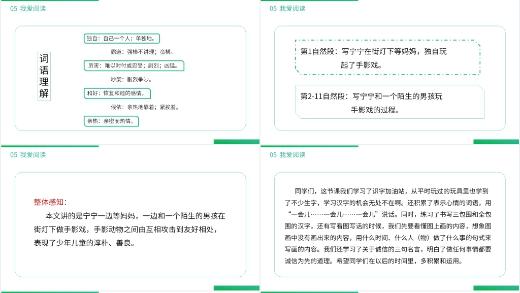 小学二年级语文下册《语文园地(四)》PPT课件 小学二年级语文下册《语文园地(四)》PPT课件
