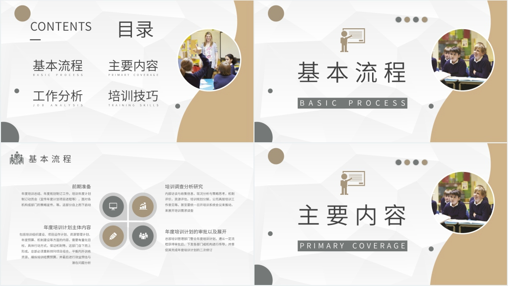 教学管理队伍培训总结报告PPT模板 教学管理队伍培训总结报告PPT模板