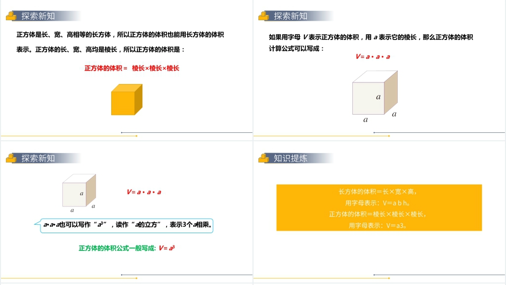 人教版小学数学五年级下册《长方体和正方体的体积》(第4课时)PPT课件 人教版小学数学五年级下册《长方体和正方体的体积》(第4课时)PPT课件