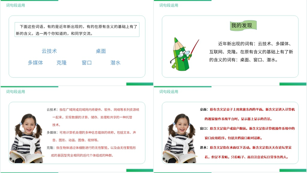 人教版四年级语文下册《第2单元语文园地》PPT课件 人教版四年级语文下册《第2单元语文园地》PPT课件
