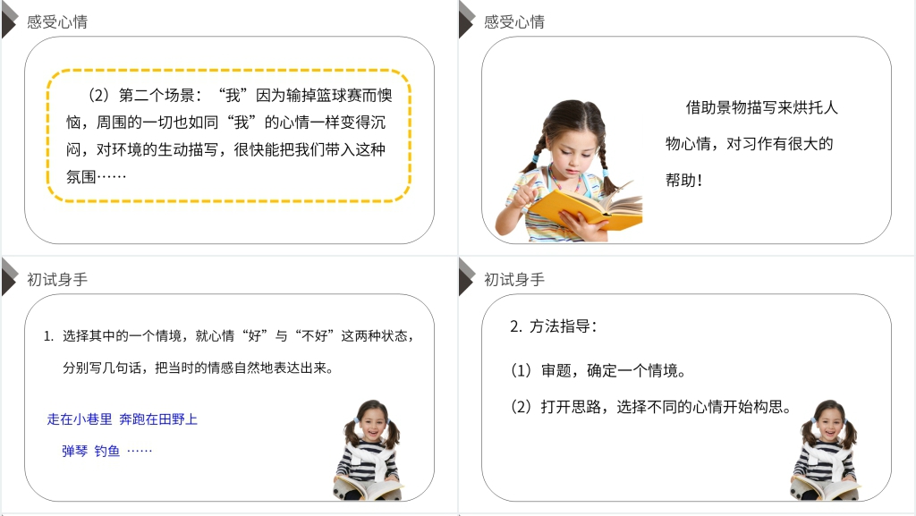 人教版六年级语文下册《交流平台-初试身手》PPT课件 人教版六年级语文下册《交流平台-初试身手》PPT课件