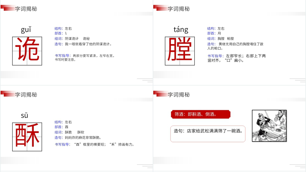 人教版五年级下册语文《景阳冈》课文教学PPT课件 人教版五年级下册语文《景阳冈》课文教学PPT课件