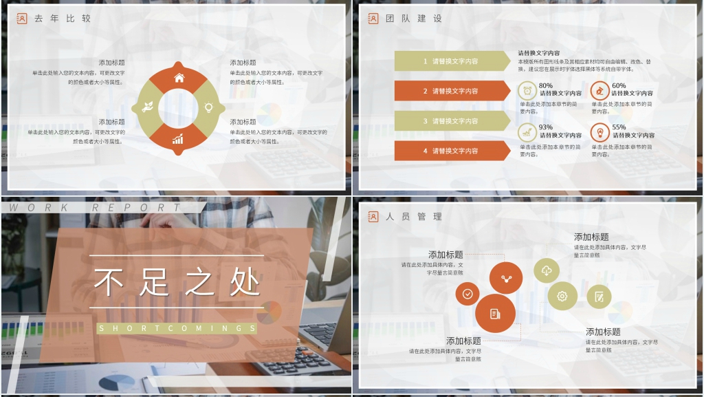 项目财务工作述职报告PPT模板 项目财务工作述职报告PPT模板