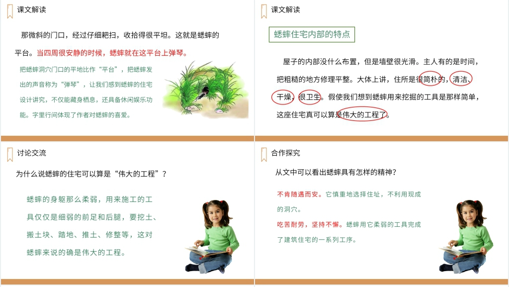 人教版四年级上册语文《蟋蟀的住宅》课文教学PPT课件 人教版四年级上册语文《蟋蟀的住宅》课文教学PPT课件