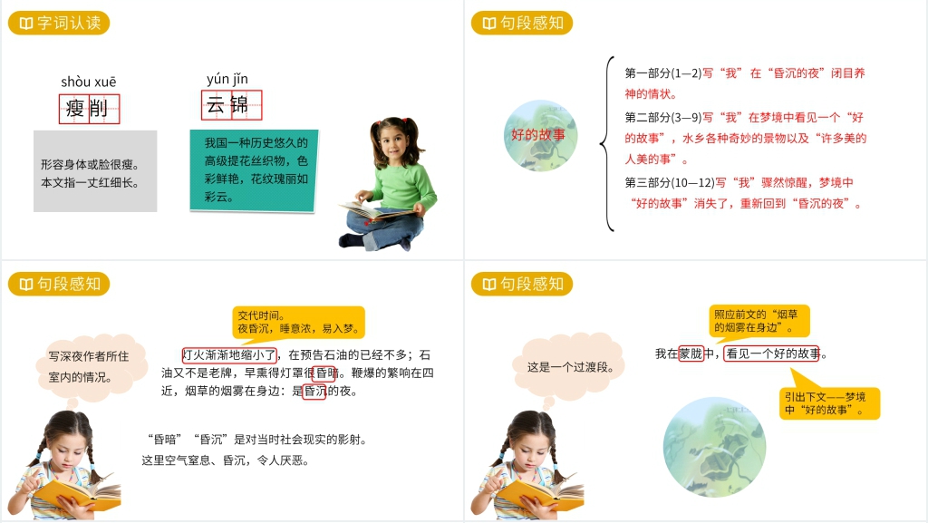 人教版六年级上册语文《好的故事》PPT课件 人教版六年级上册语文《好的故事》PPT课件