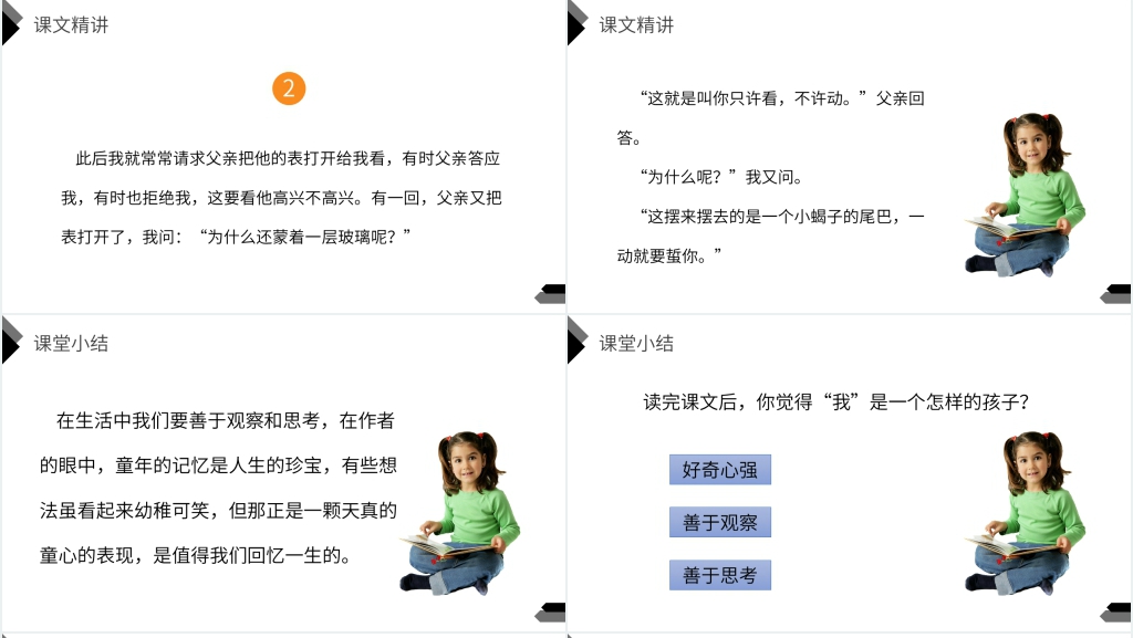 人教版六年级语文下册《表里的生物》教学PPT课件 人教版六年级语文下册《表里的生物》教学PPT课件