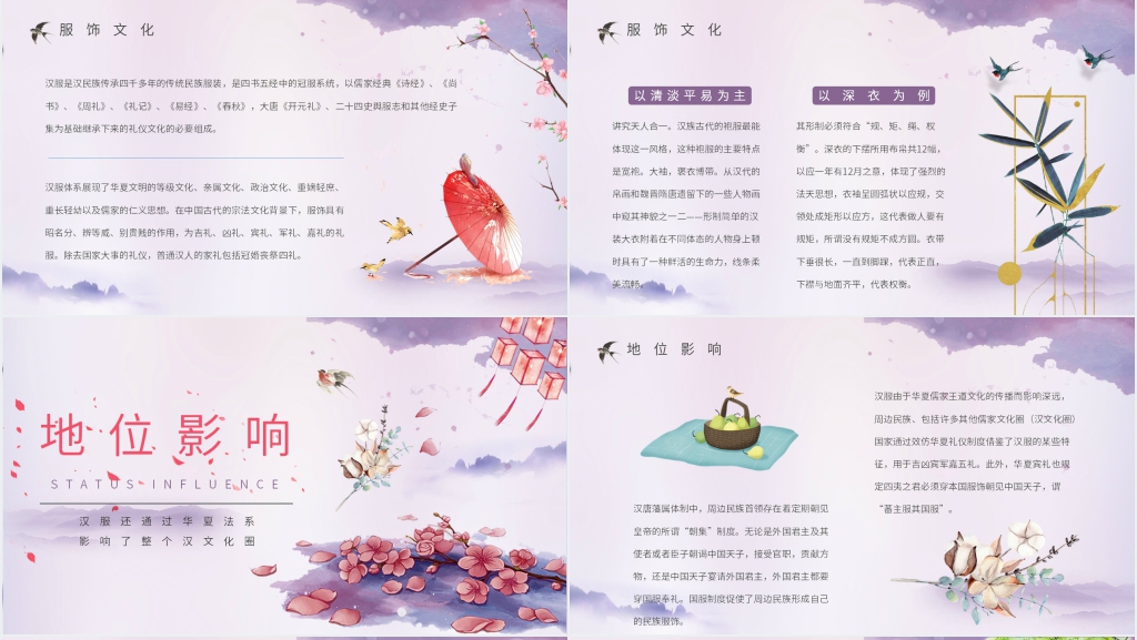 中国汉服文化传统课件 中国汉服文化传统课件