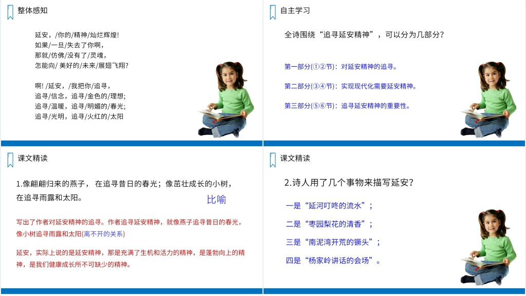 人教版四年级上册语文《延安,我把你追寻》PPT课件 人教版四年级上册语文《延安,我把你追寻》PPT课件