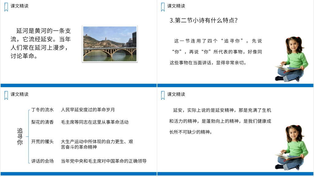 人教版四年级上册语文《延安,我把你追寻》PPT课件 人教版四年级上册语文《延安,我把你追寻》PPT课件