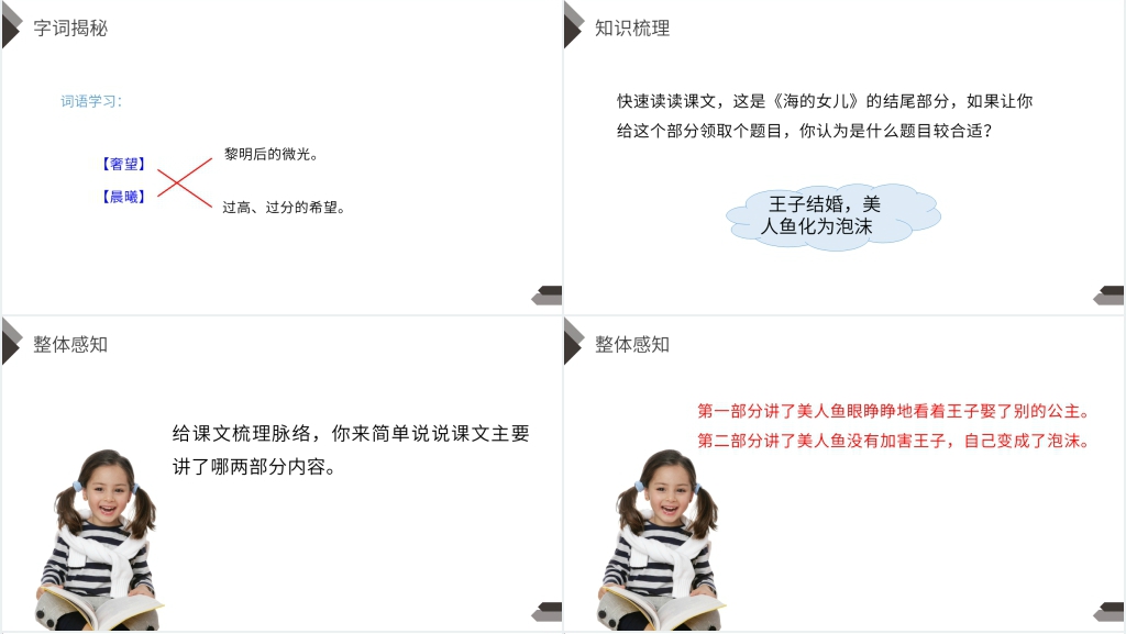 人教版四年级语文下册《海的女儿》PPT课件 人教版四年级语文下册《海的女儿》PPT课件