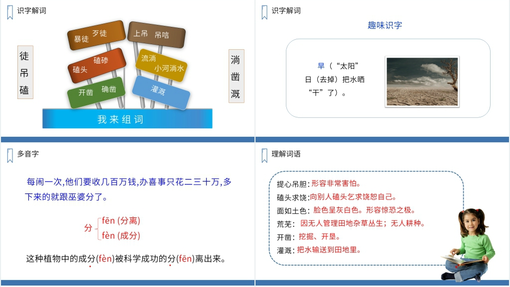 人教版四年级上册语文《西门豹治邺》课文PPT课件 人教版四年级上册语文《西门豹治邺》课文PPT课件