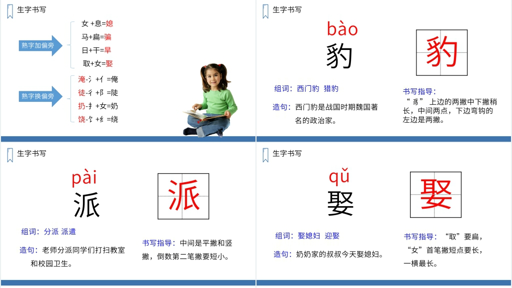 人教版四年级上册语文《西门豹治邺》课文PPT课件 人教版四年级上册语文《西门豹治邺》课文PPT课件