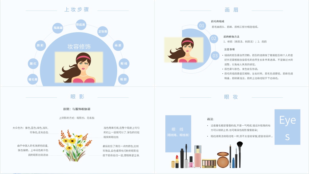 提升妆面的化妆技巧PPT课件 提升妆面的化妆技巧PPT课件