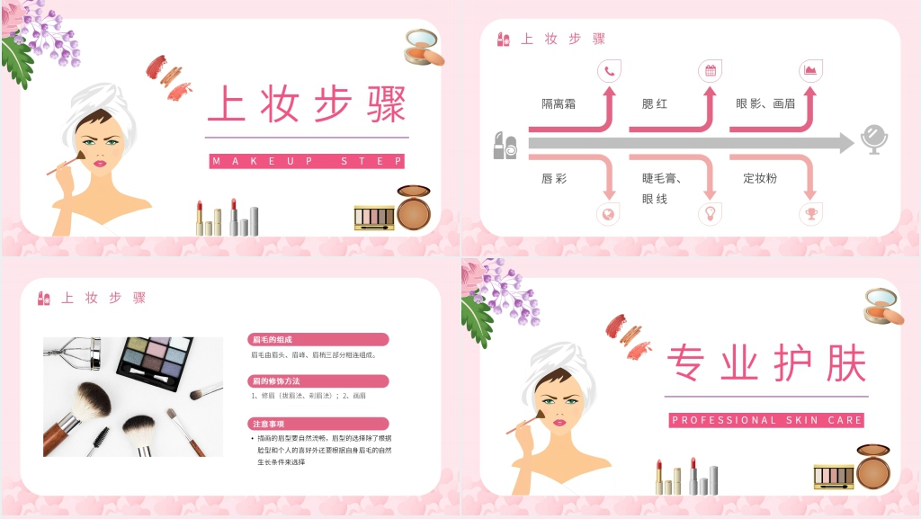 彩妆教学培训课PPT课件 彩妆教学培训课PPT课件