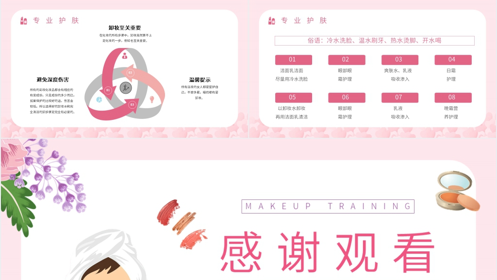 彩妆教学培训课PPT课件 彩妆教学培训课PPT课件