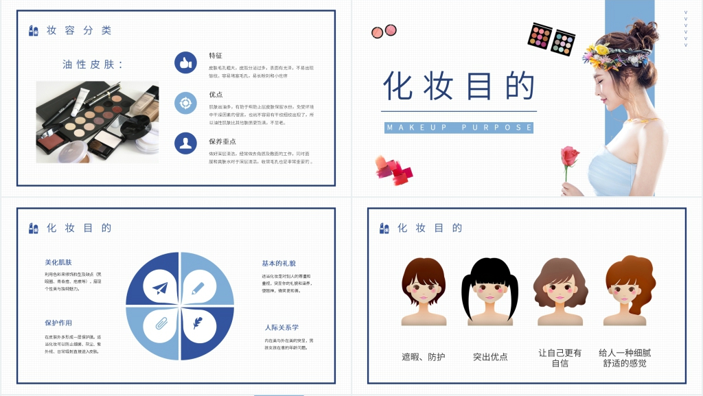 化妆基础理论知识讲解PPT课件 化妆基础理论知识讲解PPT课件