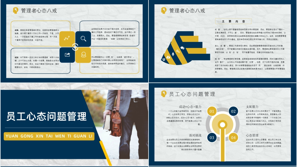 管理者应具备哪些心态和意识PPT模板 管理者应具备哪些心态和意识PPT模板