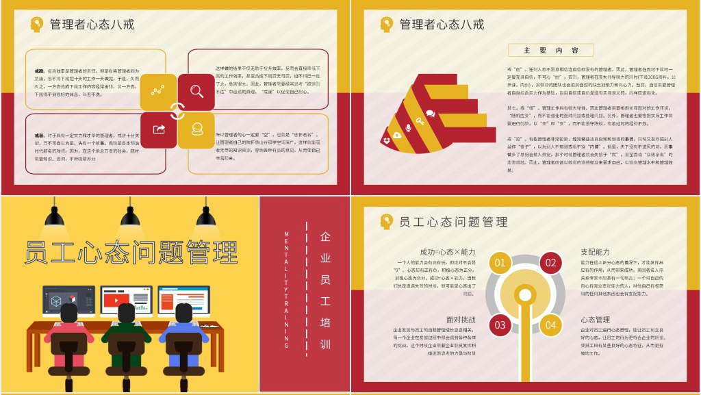 从员工到管理者心态PPT模板 从员工到管理者心态PPT模板