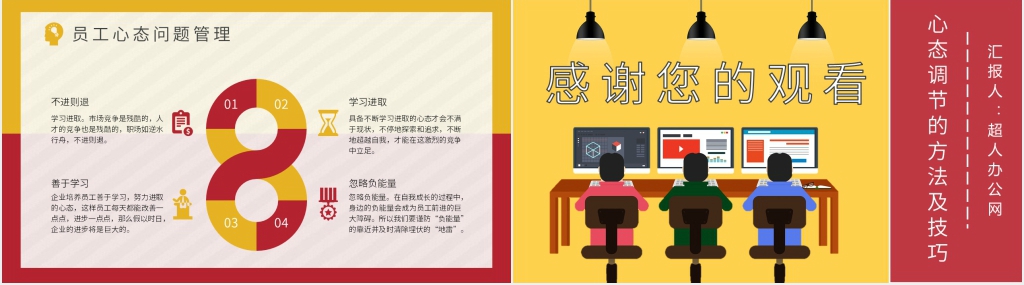 从员工到管理者心态PPT模板 从员工到管理者心态PPT模板