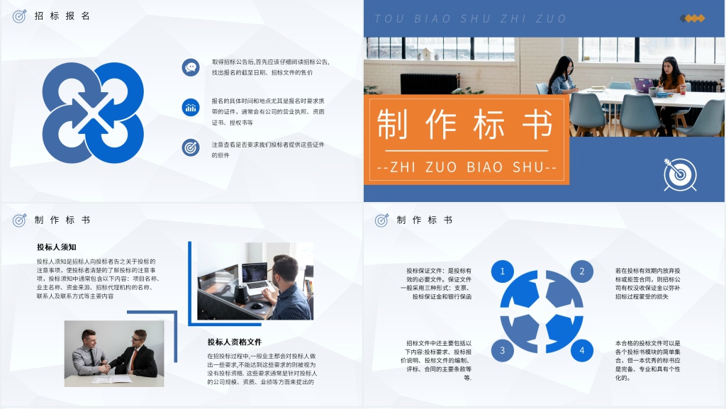 投标文件编写培训PPT模板 投标文件编写培训PPT模板