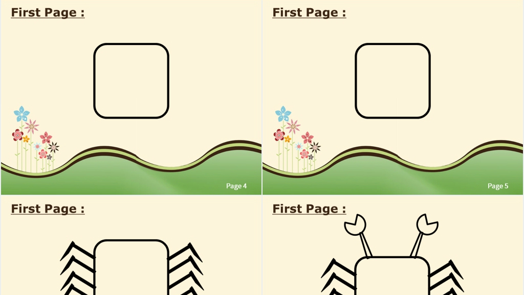 幼儿园中班创意螃蟹画教案PPT课件 幼儿园中班创意螃蟹画教案PPT课件