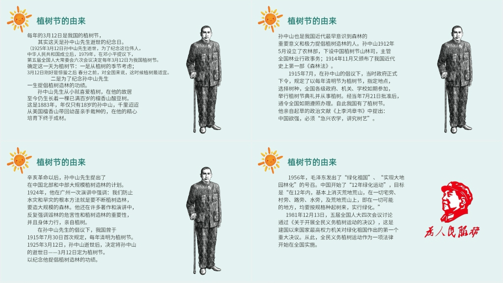 科普小课堂植树节PPT课件 科普小课堂植树节PPT课件