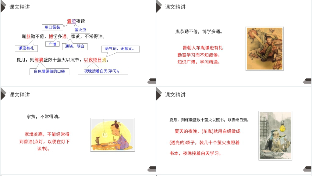 人教版四年级语文下册《文言文二则》PPT课件 人教版四年级语文下册《文言文二则》PPT课件