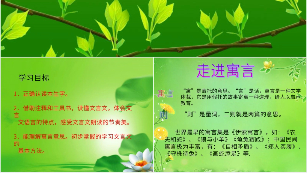 冀教版《揠苗助长》课文教案PPT课件 冀教版《揠苗助长》课文教案PPT课件