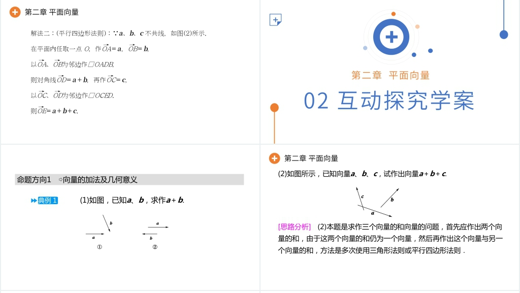 高一年级下册《向量加法运算及其几何意义》PPT课件 高一年级下册《向量加法运算及其几何意义》PPT课件