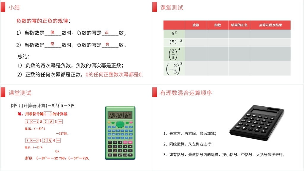 七年级初一上册《有理数乘方》PPT课件 七年级初一上册《有理数乘方》PPT课件