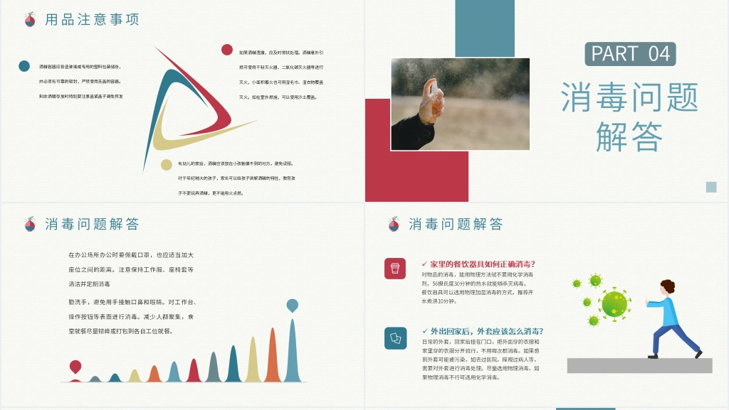 社区小区消毒消杀知识培训PPT模板 社区小区消毒消杀知识培训PPT模板