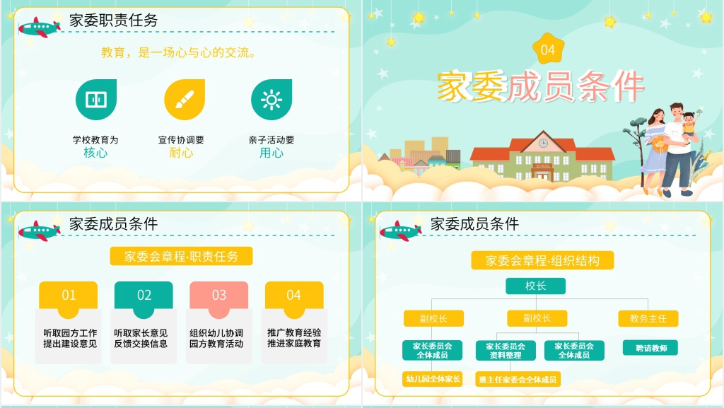 幼儿园家委会会议内容PPT课件 幼儿园家委会会议内容PPT课件